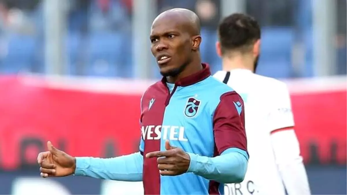 Ziraat Türkiye Kupası\'nda Fenerbahçe\'yi eleyen Trabzonspor\'da Anthony Nwakaeme 3 hafta forma giyemeyecek