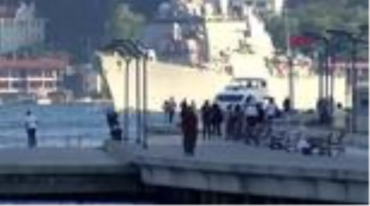 Son dakika haberi | ABD SAVAŞ GEMİSİ İSTANBUL BOĞAZI\'NDAN GEÇTİ