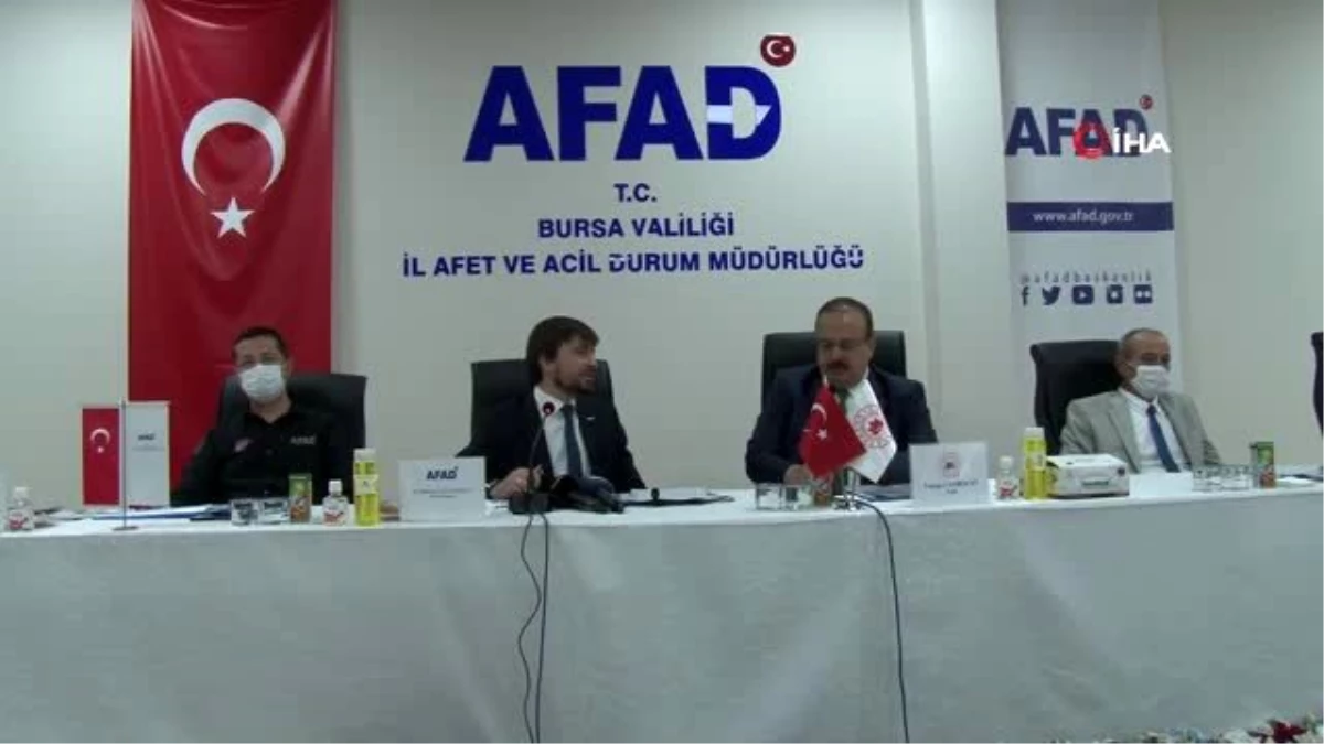 AFAD Başkanı Güllüoğlu: "Bursa, afet tehlikesi yüksek illerden bir tanesi"