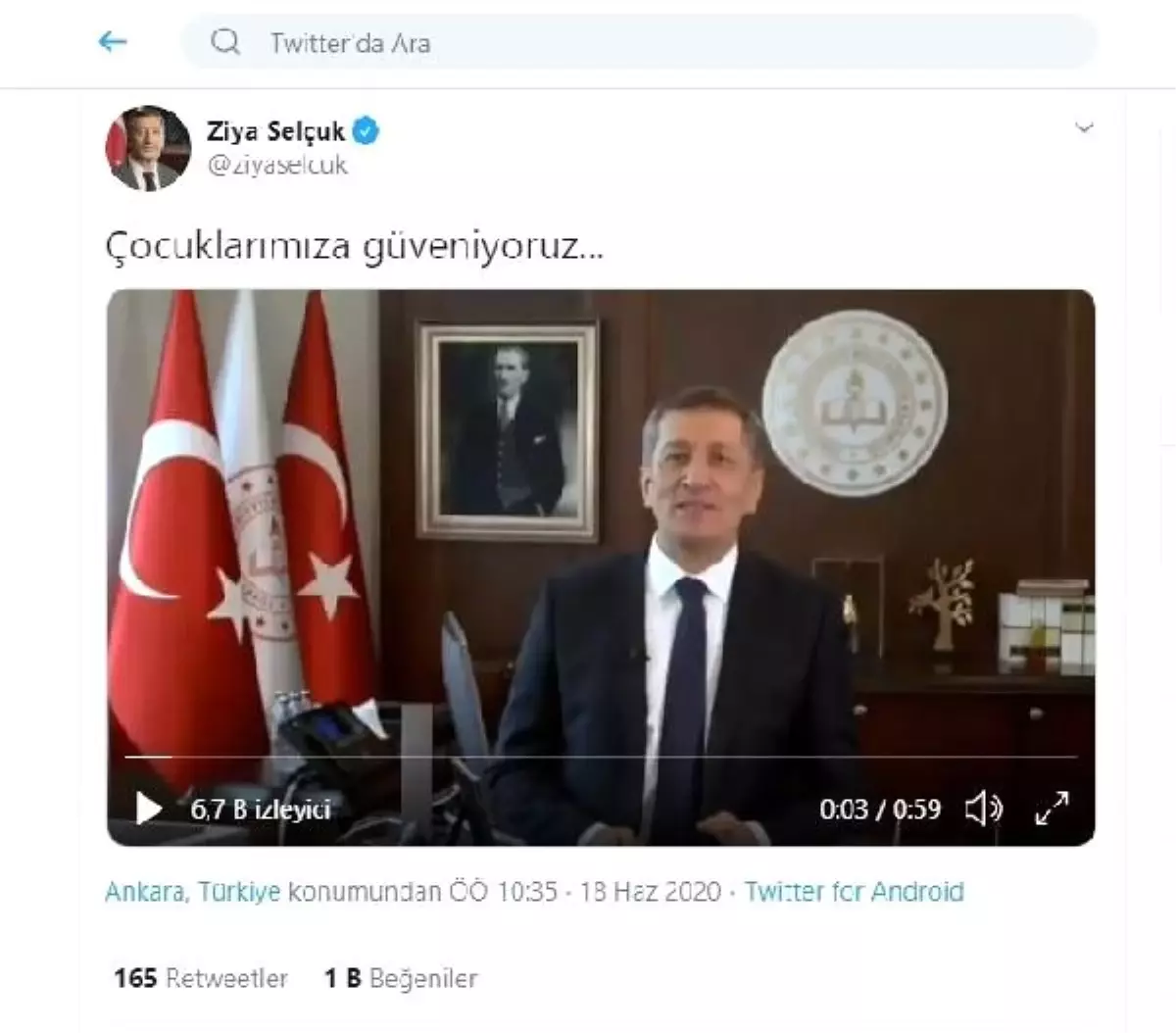 Bakan Selçuk\'tan LGS\'ye girecek öğrencilere: Biz sizin için her türlü tedbiri aldık