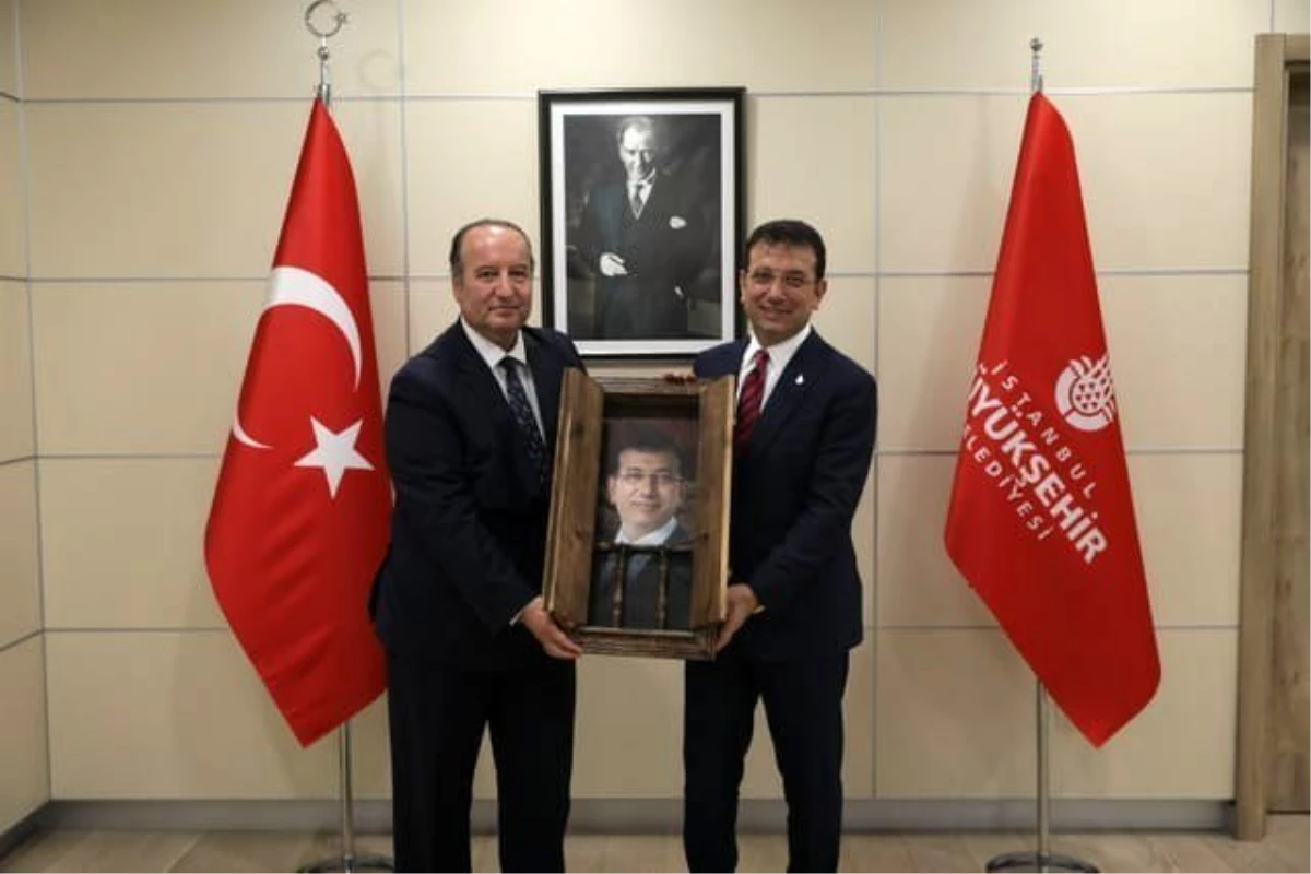 Cevdet Akay\'dan İBB Başkanı İmamoğlu\'na ziyaret