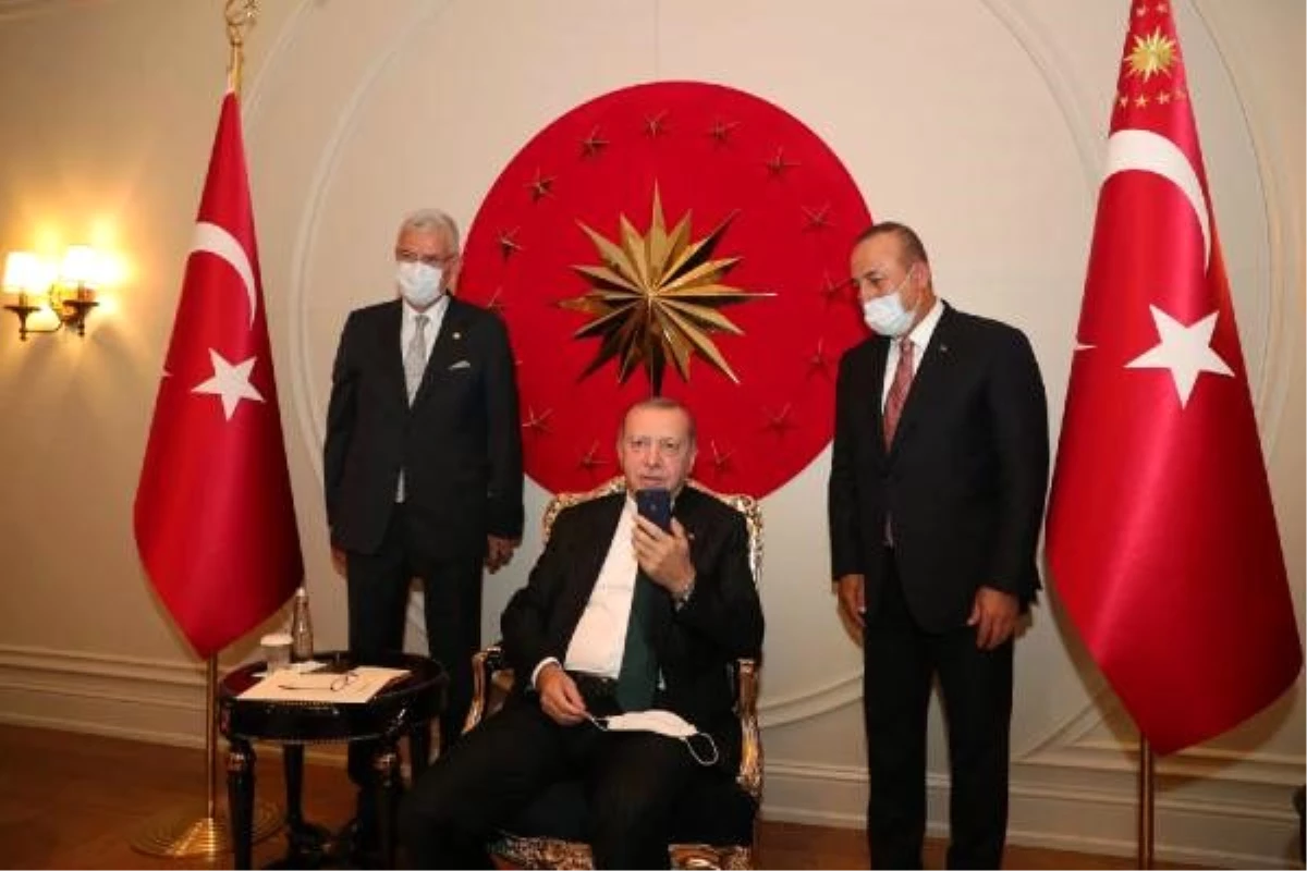 Cumhurbaşkanı Erdoğan, BM Daimi Temsilcisi Sinirlioğlu ile görüştü