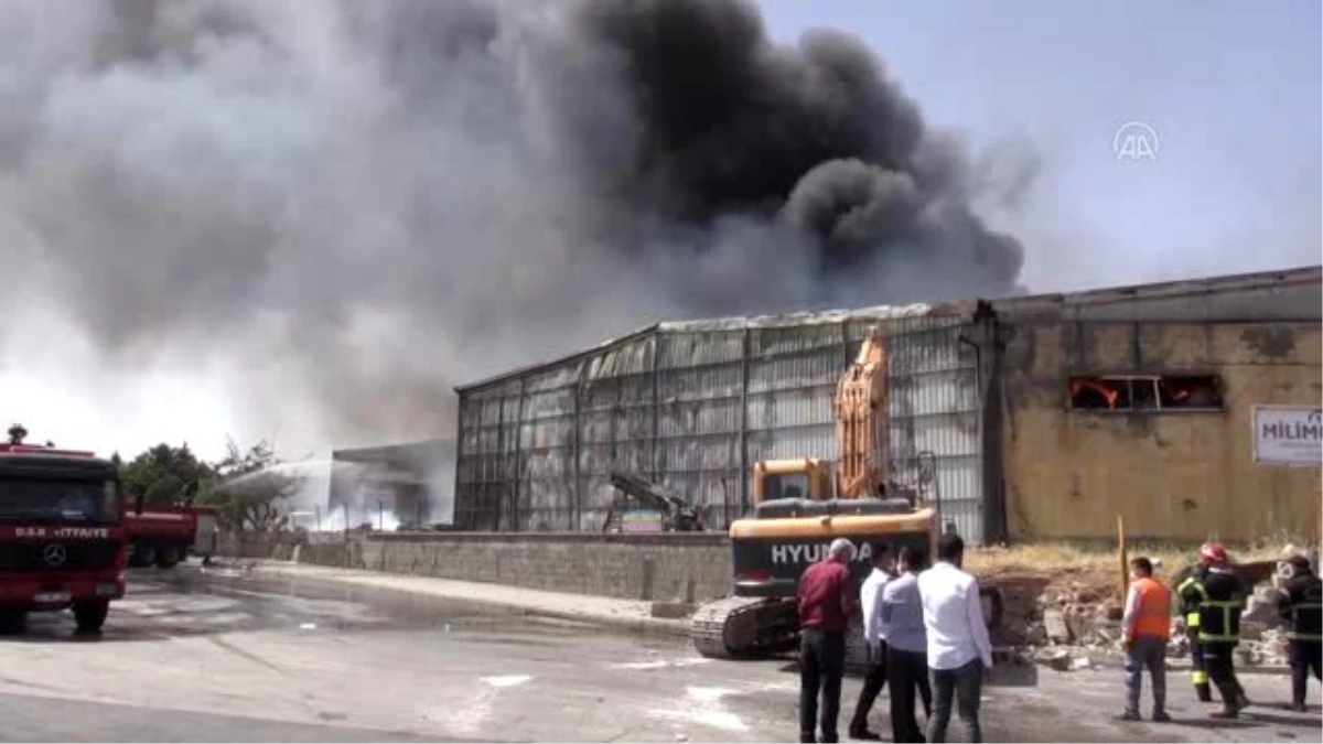 Elyaf fabrikasında yangın çıktı (3)