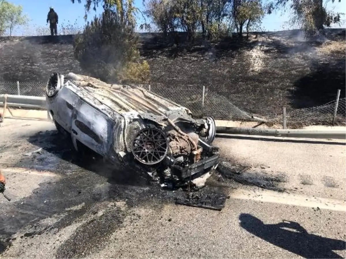 Yanan otomobilde yaralandı, 3 gün sonra yaşam mücadelesini kaybetti