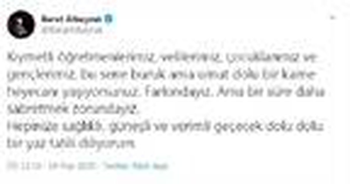 Bakan Albayrak\'tan \'karne\' paylaşımı