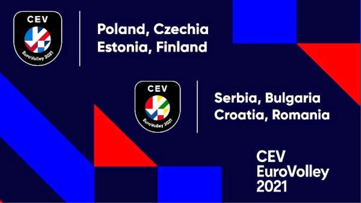 CEV EuroVolley 2021\'in logosu tanıtıldı