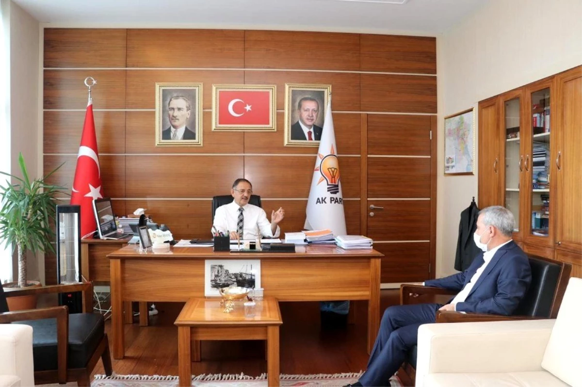 Çınar, Ankara\'da ziyaretlerde bulundu