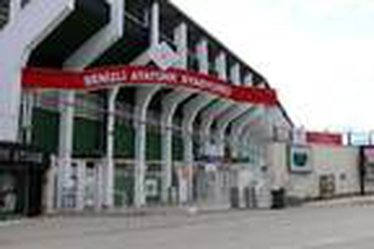 Denizli Atatürk Stadı Beşiktaş maçına hazır