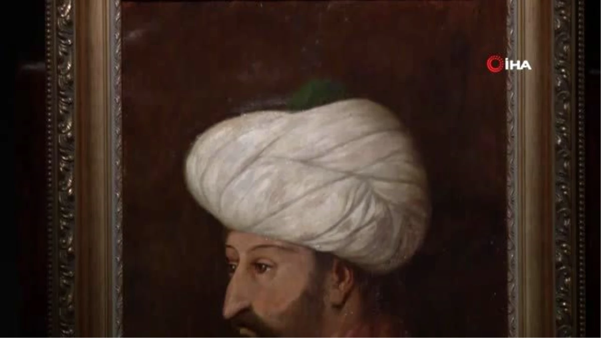 Fatih Sultan Mehmed\'in ilk defa sergilenecek portresi tanıtıldı