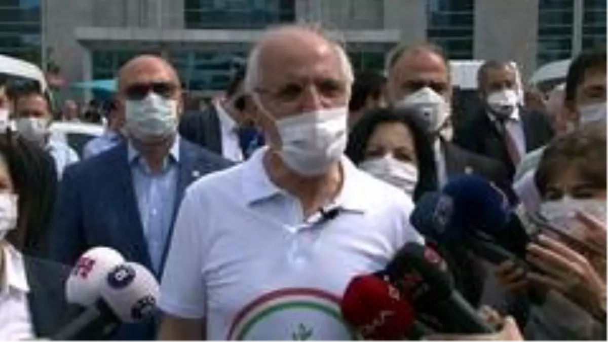 İstanbul Barosu Başkanı Mehmet Durakoğlu\'nun "Savunma Yürüyüşü\' başladı