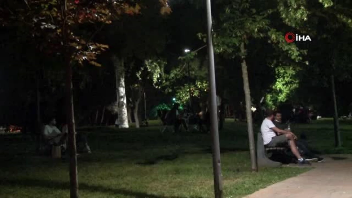Maçka Parkı ve Taksim\'de dikkat çeken yoğunluk
