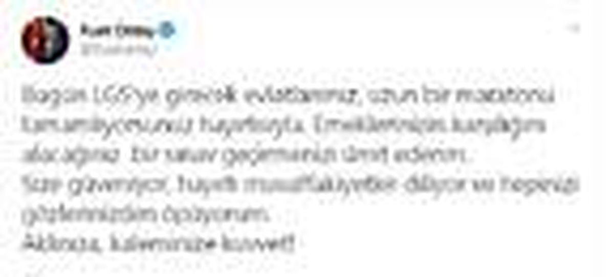 Cumhurbaşkanı Yardımcısı Oktay: Aklınıza, kaleminize kuvvet