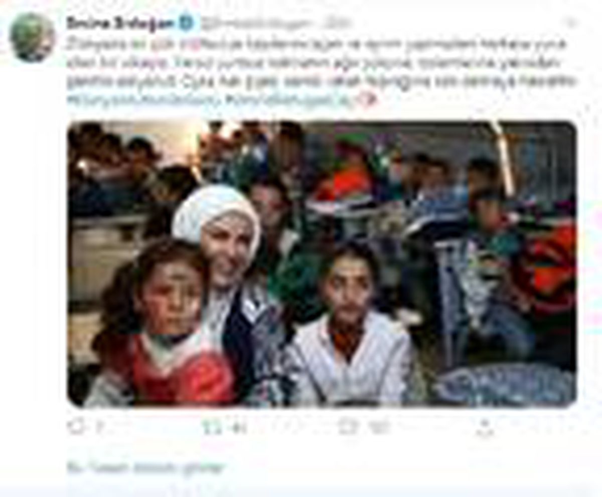 Emine Erdoğan\'dan \'Dünya Mülteciler Günü\' mesajı