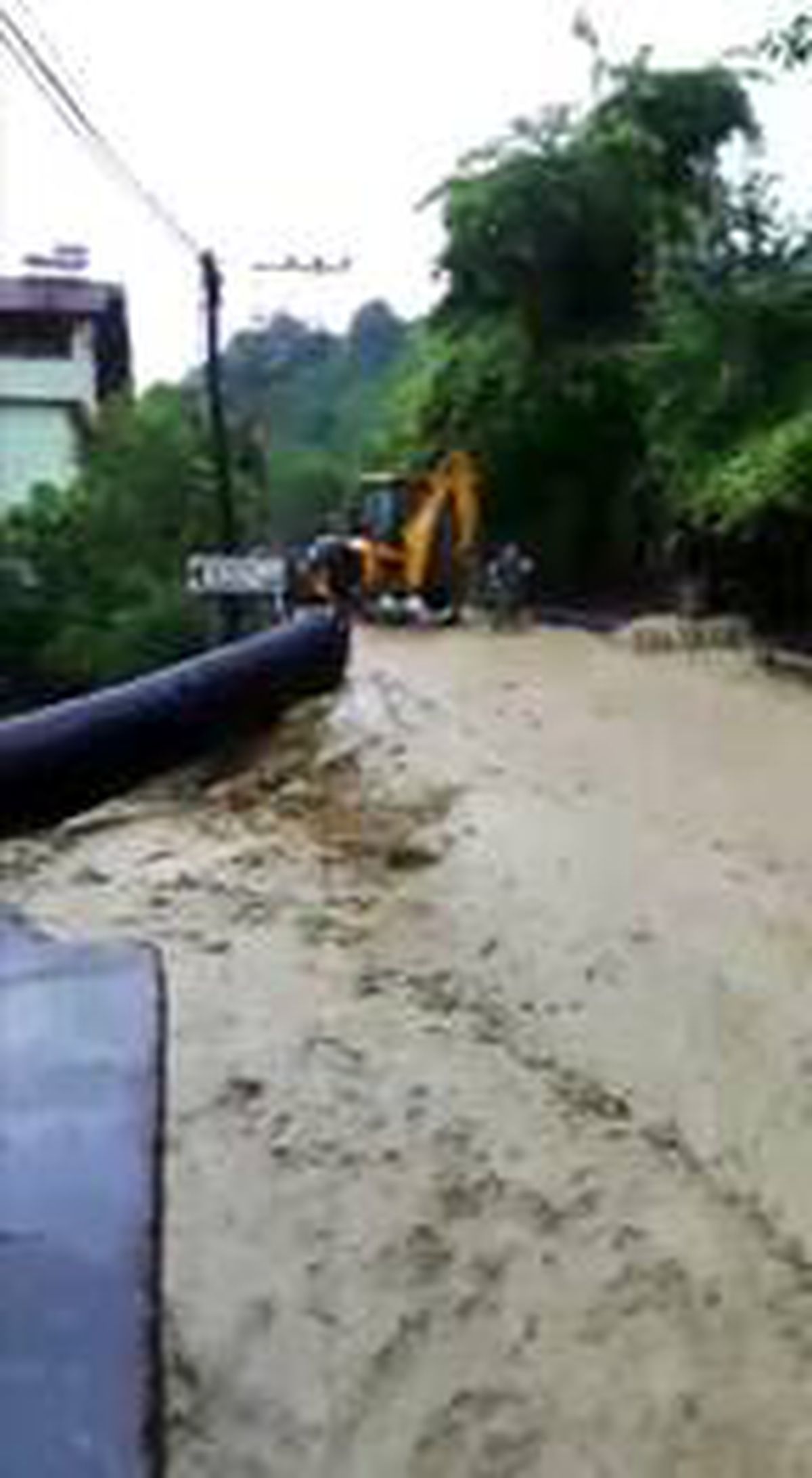 Yenice\'da yağmur etkili oldu