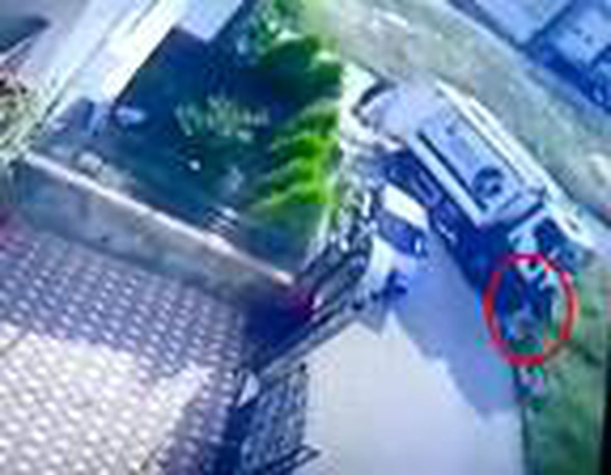 2 yaşındaki Ebrar\'ın öldüğü, annesinin yaralandığı kaza kamerada