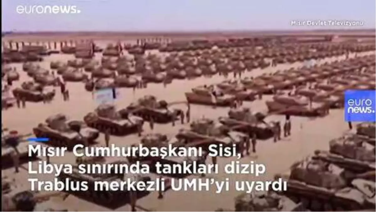 Mısır\'dan Türkiye destekli Libya\'ya \'kırmızı çizgi uyarısı: Doğrudan askeri müdahaleye neden olur