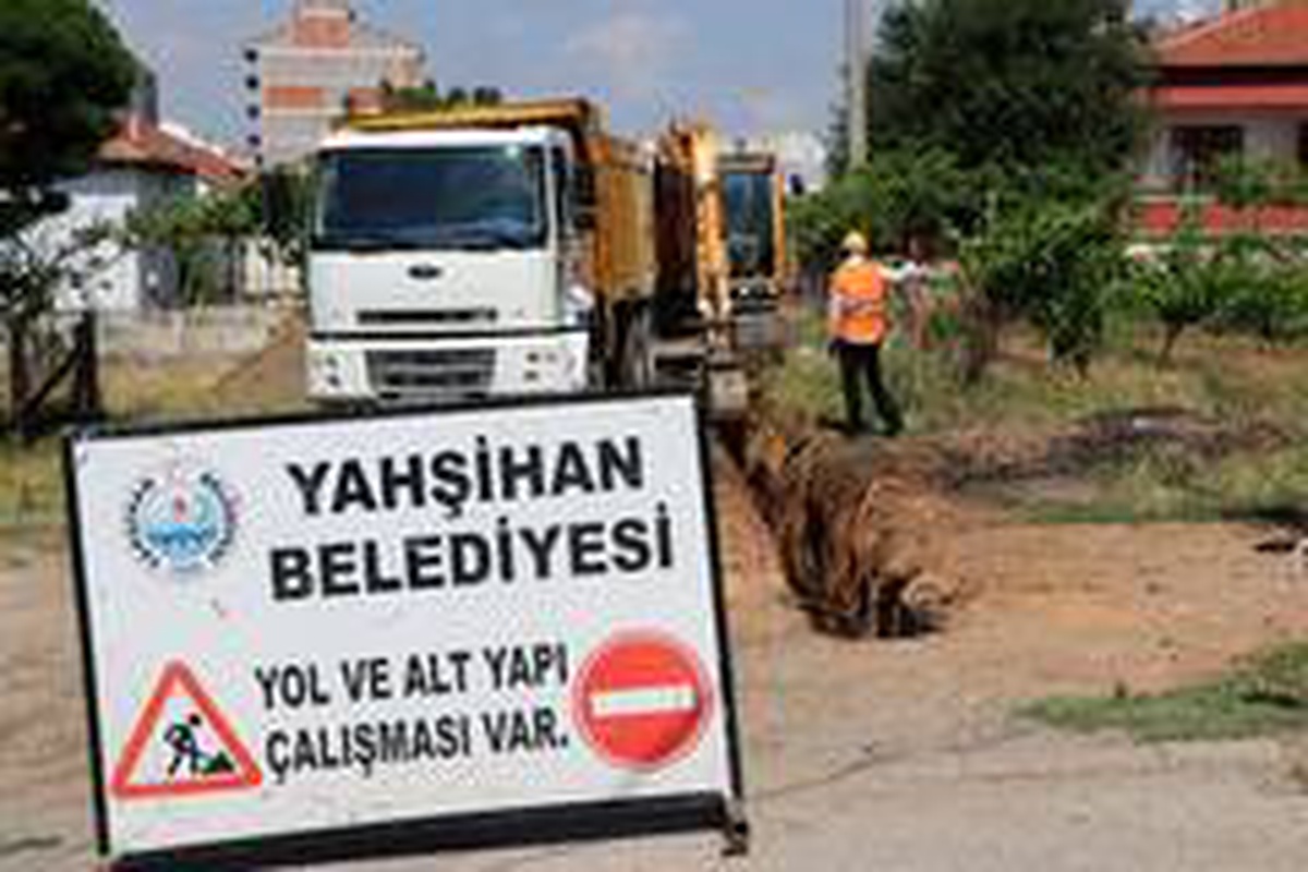 Yahşihan\'ın alt yapısı baştan sona yenileniyor