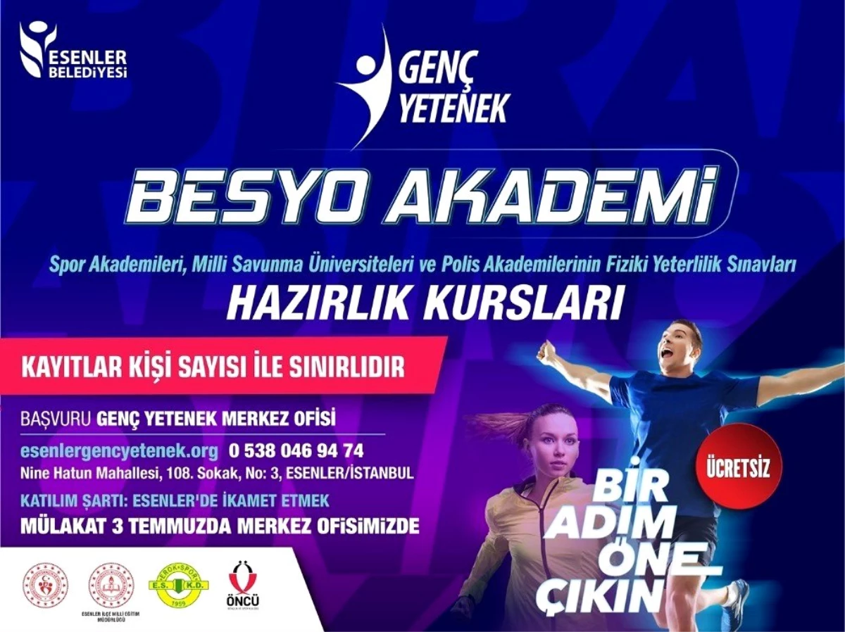 Esenlerli gençler için BESYO akademi başlıyor