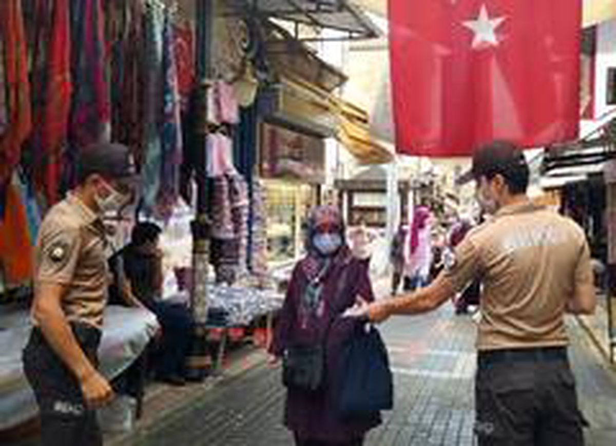 "Sağlık için maske takın"