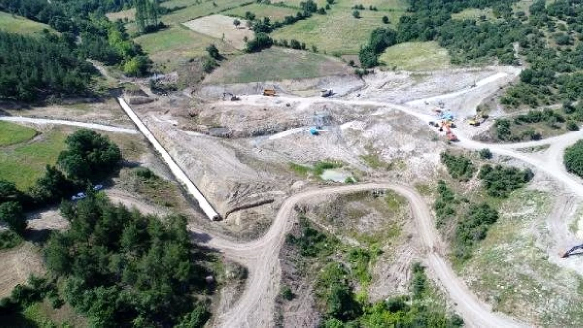 Yenice Kovancı Barajı\'nda çalışmalar devam ediyor