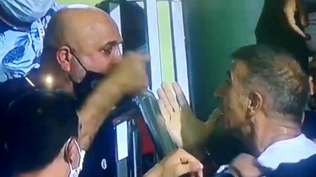 Alanyaspor-Trabzonspor maçı sonrası ortalık karıştı! Ahmet Ağaoğlu, Hasan Çavuşoğlu'na vurmaya kalkıştı