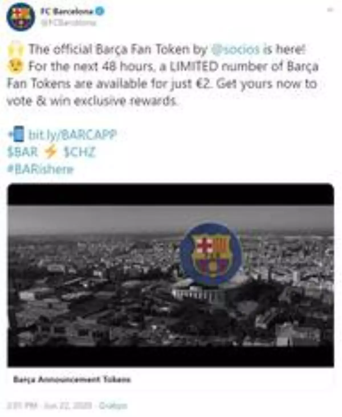 Barcelona\'nın kripto parasını en çok Türkler satın aldı