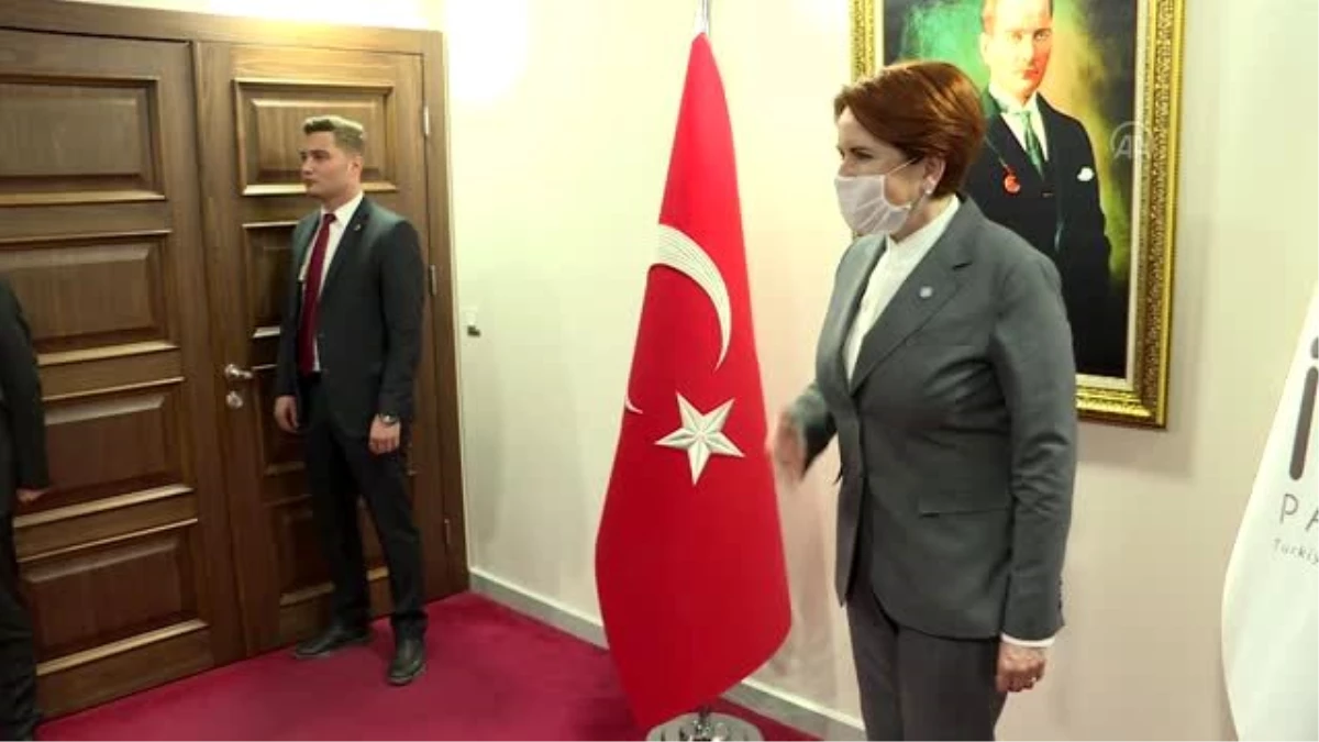 DSP Genel Başkanı Aksakal, Akşener\'i ziyaret etti