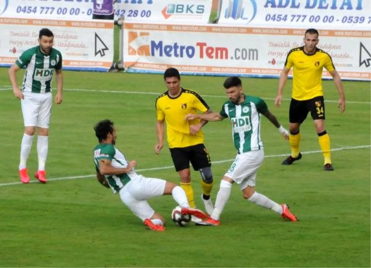Son dakika haberleri: Giresunspor-İstanbulspor: 2-1