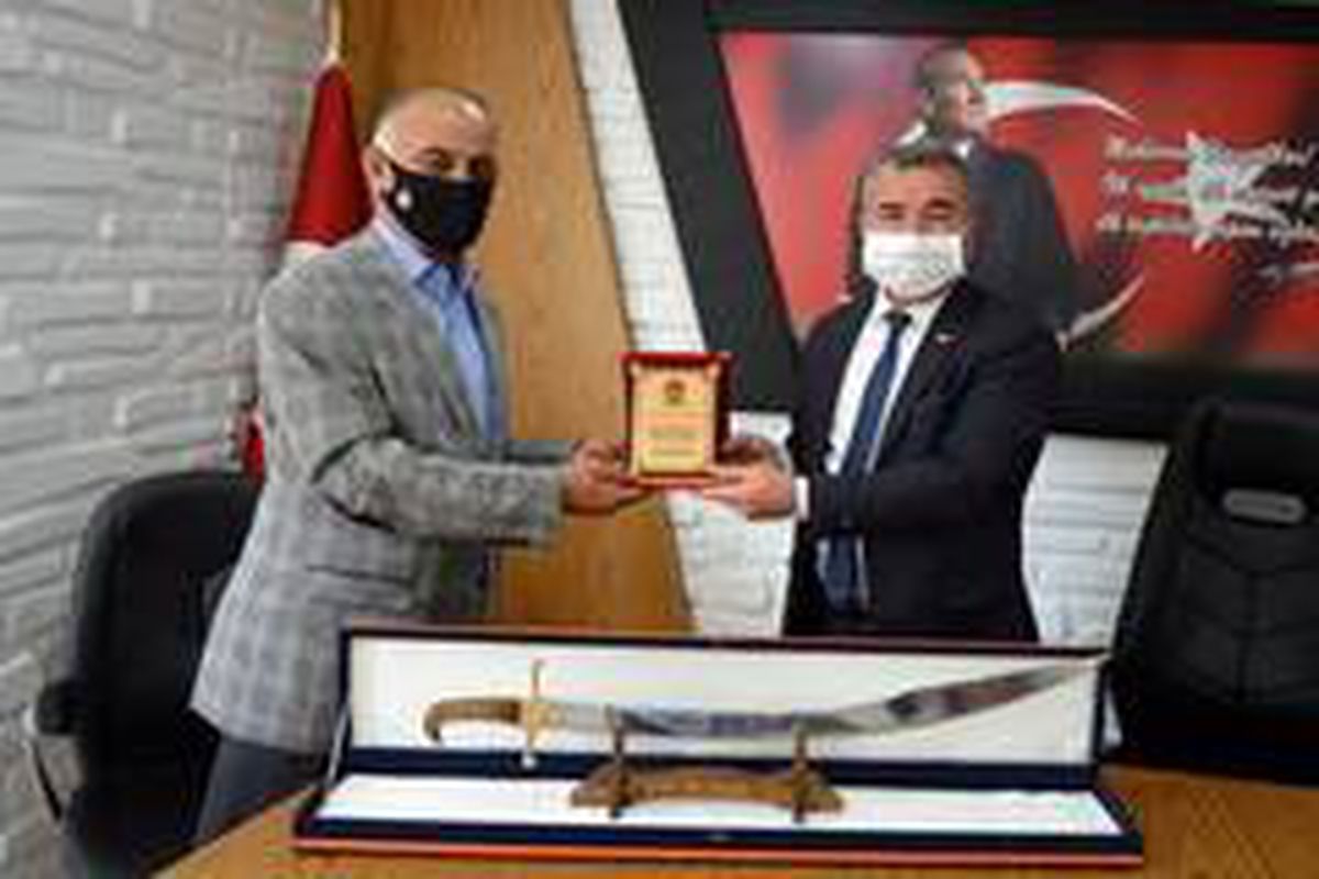 Havza Belediyesinde emekli personele tören