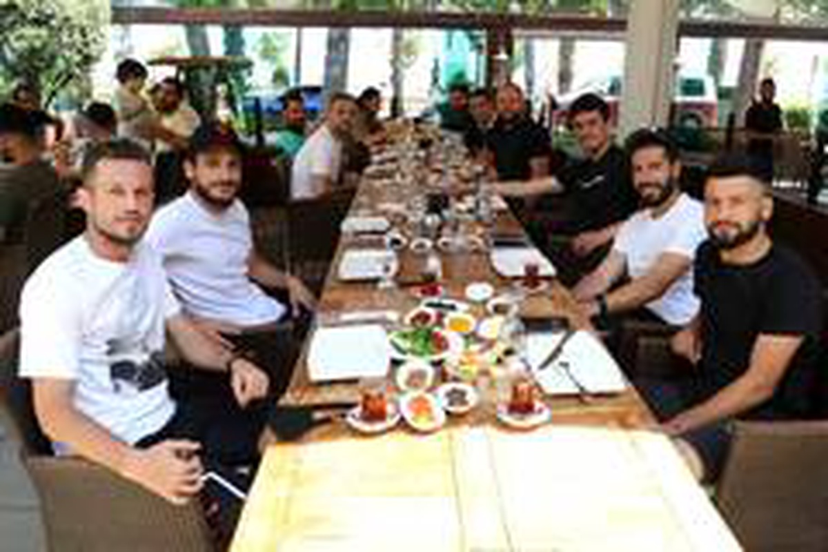 Son dakika haber... Samsunspor kahvaltıda bir araya geldi