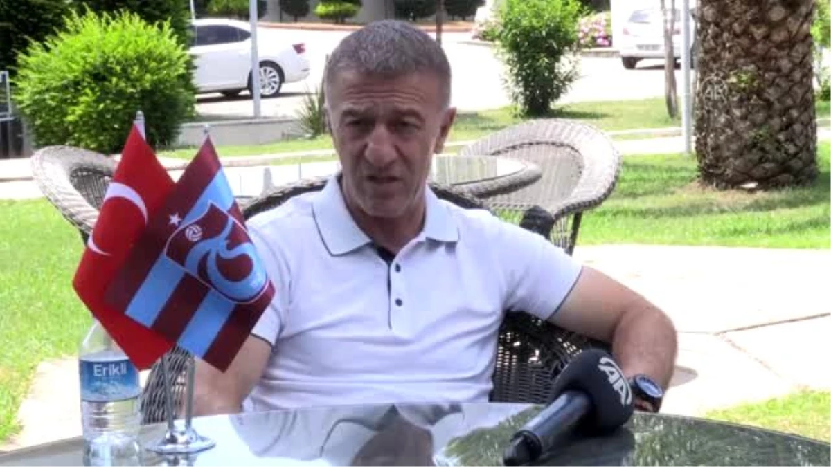 Trabzonspor Başkanı Ağaoğlu: "Mevlüt Çavuşoğlu, iyi ilişkiler içinde olduğum görüştüğüm bir insan"