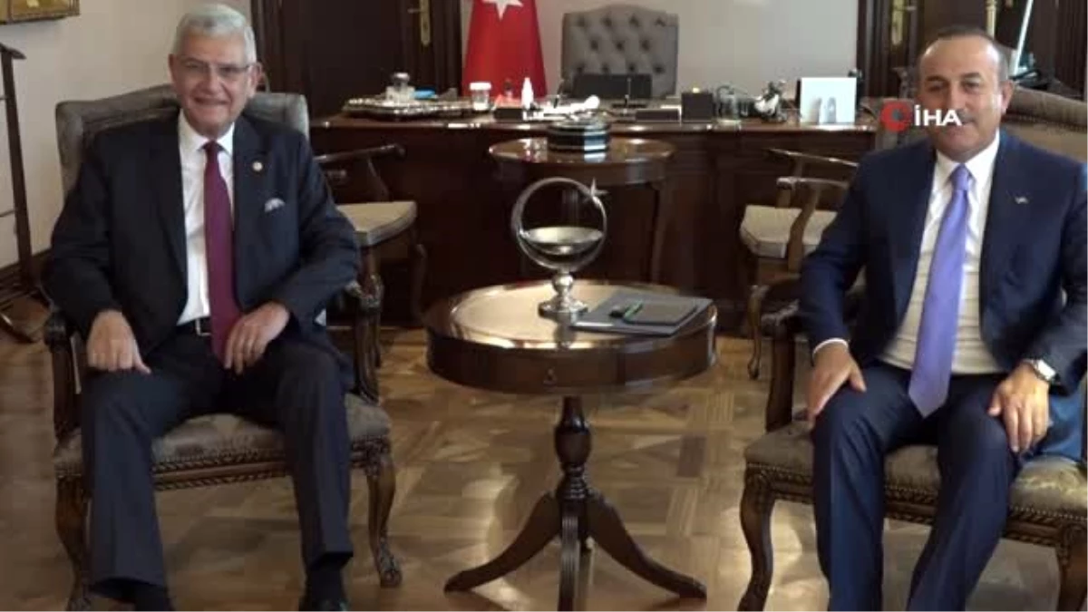 Dışişleri Bakanı Çavuşoğlu, BM Genel Kurul Başkanlığı\'na seçilen Bozkır ile görüştü