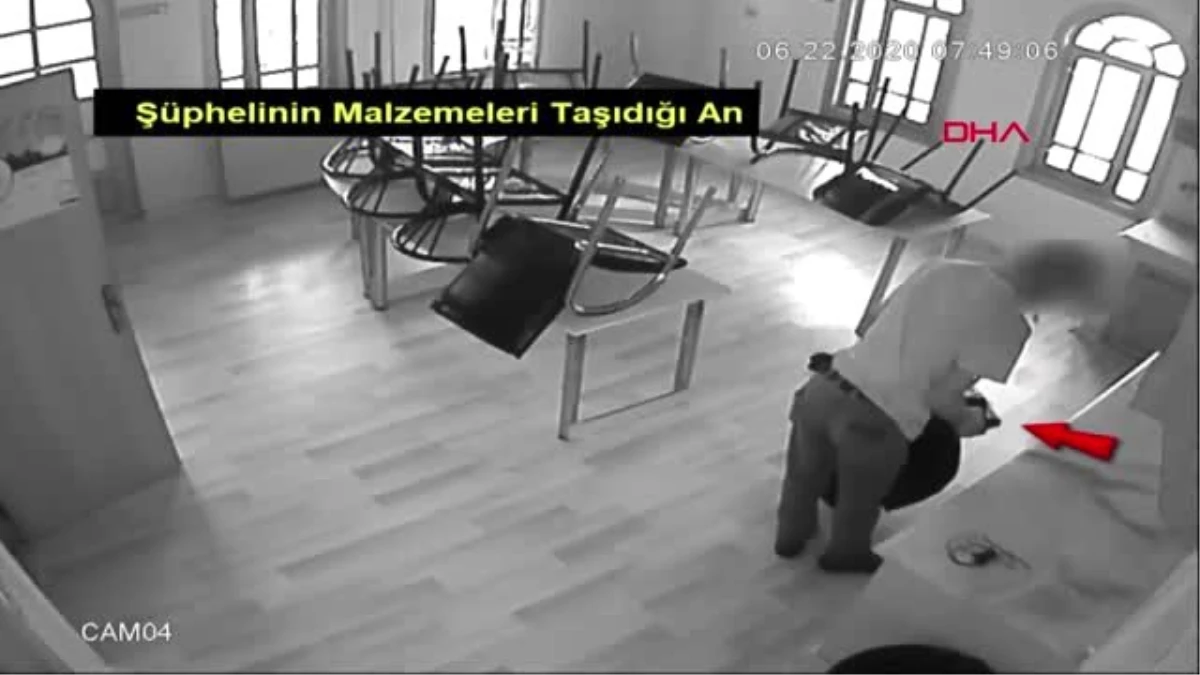GAZİANTEP Kameradan tespit edilen hırsızlık şüphelisi tutuklandı