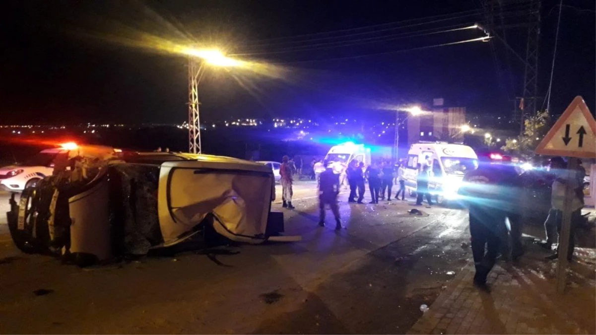 Kilis\'te trafik kazası: 1 ölü, 4 yaralı