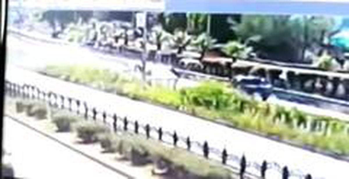 Rize\'deki kaza anı kameraya yansıdı