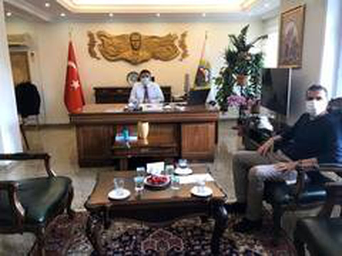 İHA\'dan Iğdır Valisi Sarıibrahim\'e ziyaret