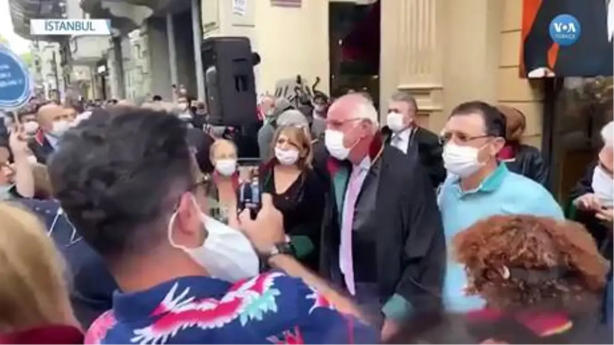 İstanbul Barosu Önünde Protestolar Devam Ediyor