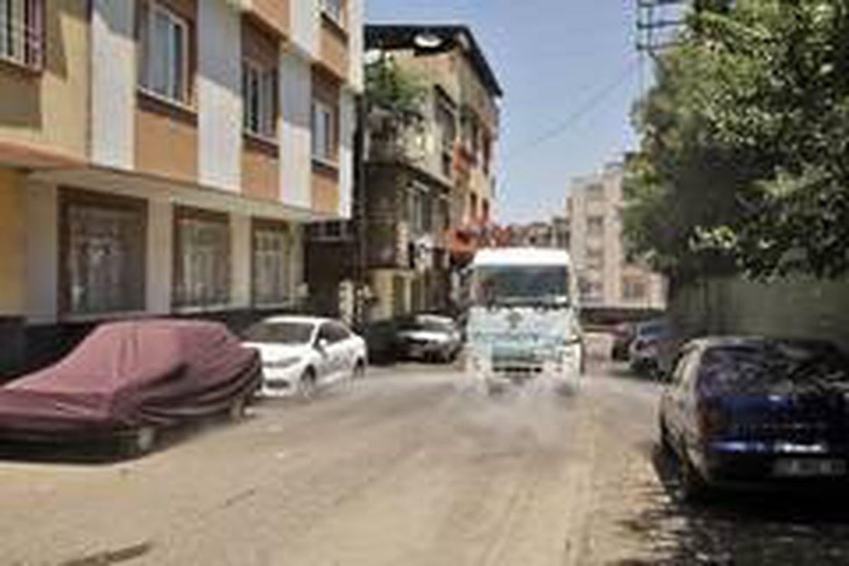 Kayaönü mahallesinde temizlik ve hijyen seferberliği