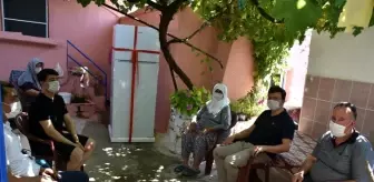 Kaymakam Şahin, şehit annesine buzdolabı hediye etti