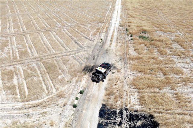 Komandolar, bir kamyonet dolusu patlayıcı yüklü kamyonu durdurarak faciayı önledi