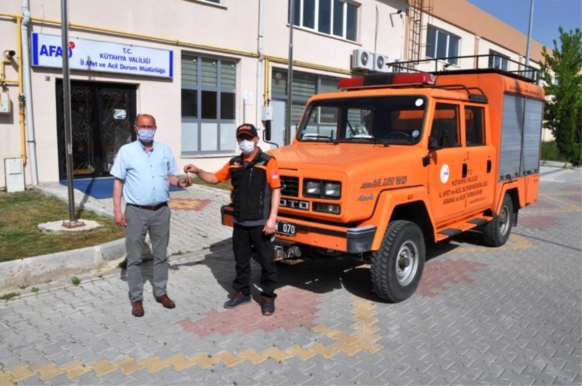 AFAD\'dan Kütahya ilçelerine araç ve ekipman desteği