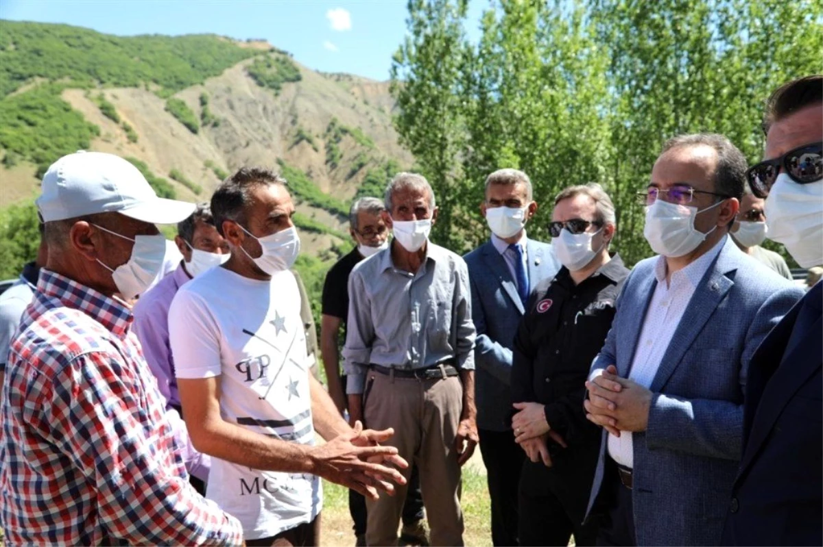 Bakan Yardımcısı Çataklı, deprem bölgesinde incelemelerde bulundu