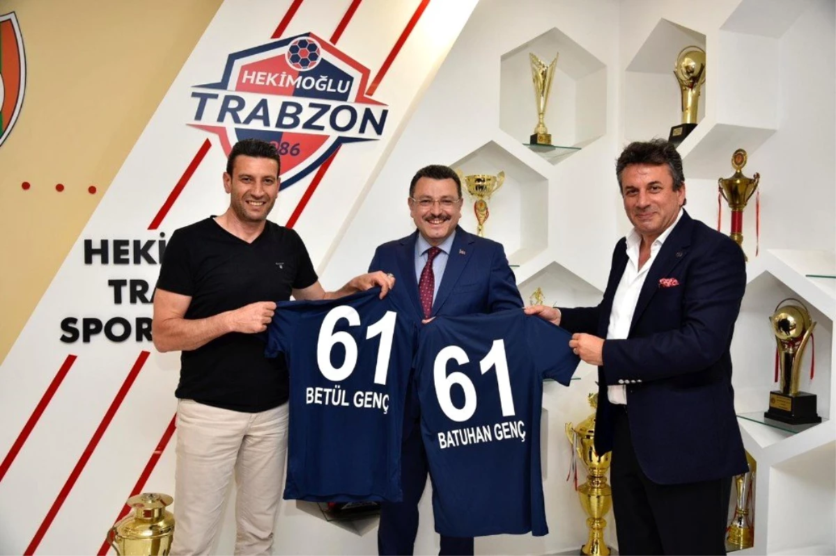Başkan Genç, Hekimoğlu Trabzon FK\'yı ziyaret etti