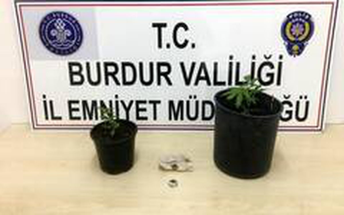 Burdur\'da uyuşturucu operasyonu