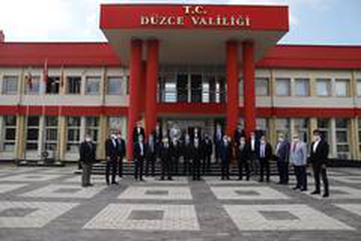 DTSO heyetinden Vali Atay\'a hayırlı olsun ziyareti
