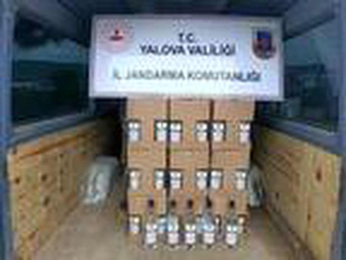 Son Dakika | Yalova\'da jandarma ekipleri 1500 litre etil alkol ele geçirdi