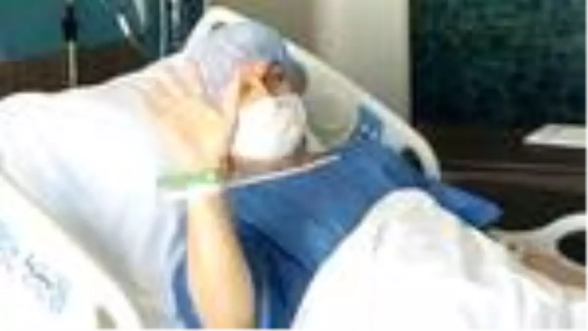 Talat Bulut\'tan ameliyat öncesi poz