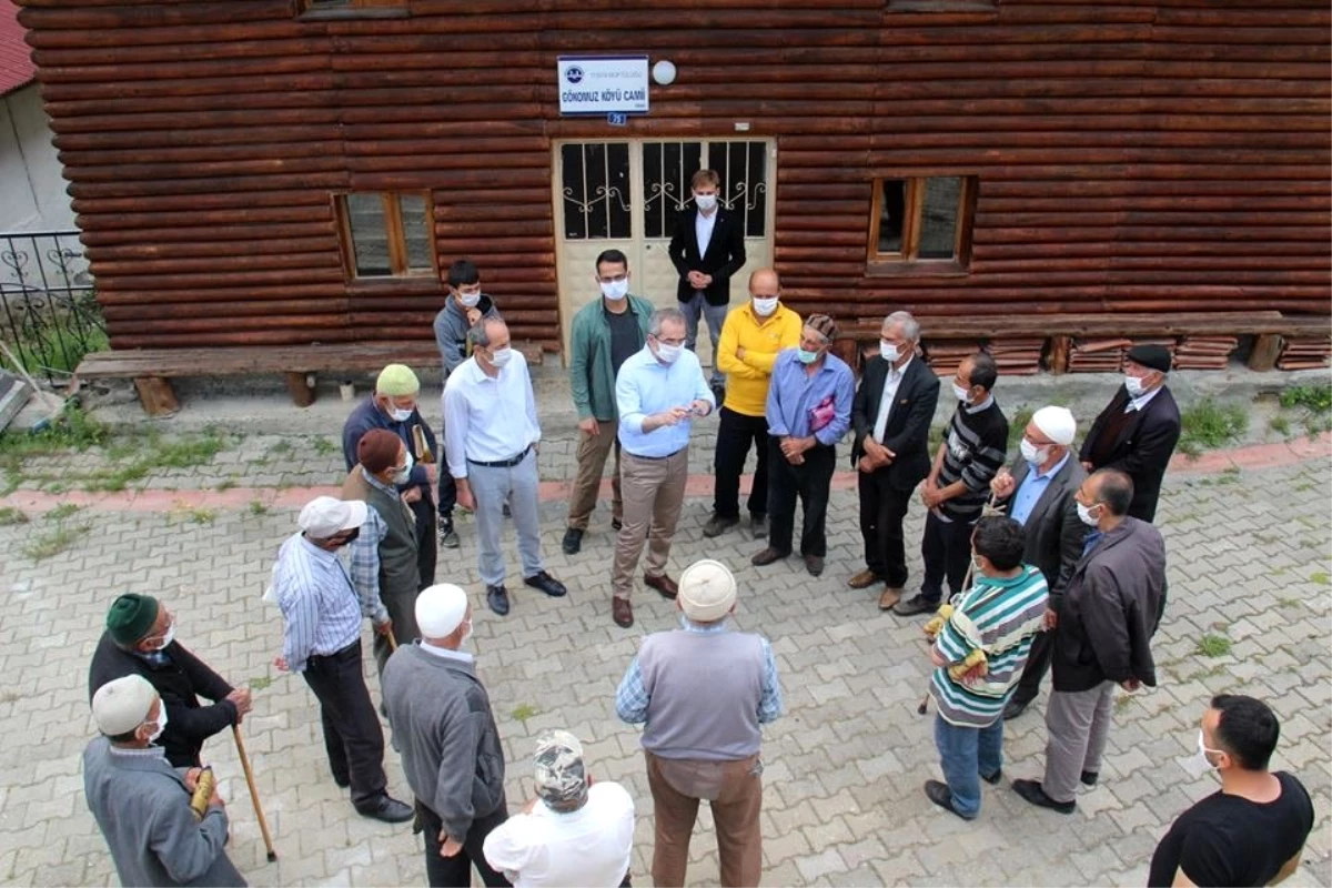 Kaymakam Deniz Pişkin, köylülerin taleplerini dinledi