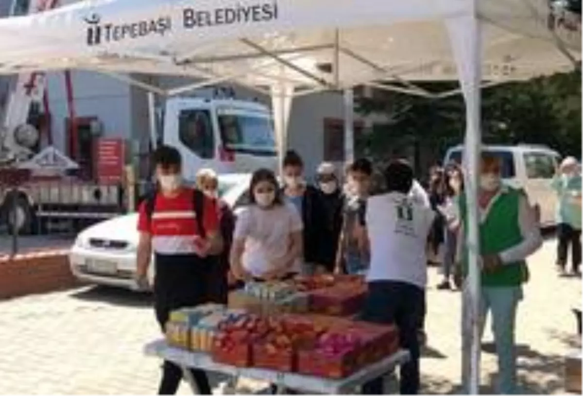 Son dakika haberi! Tepebaşı\'ndan öğrencilere moral desteği