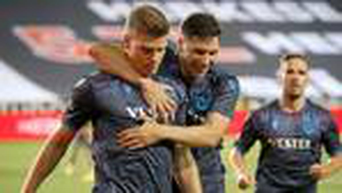 Trabzonspor\'da Alexander Sörloth 6 maç sonra gol attı!